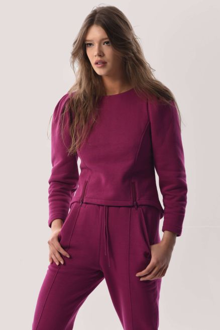Pink Tunic Sweatshirt