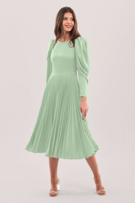 Closet London Pleated Midi Dress