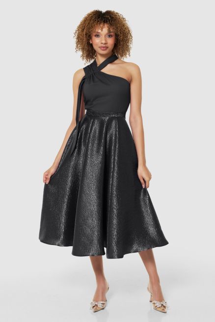 Black  2-In-1 Dress